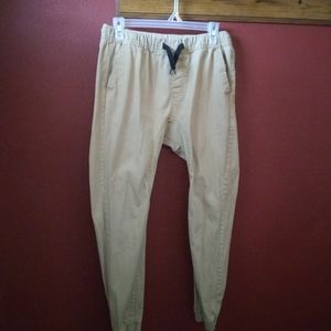 Southpole brand khaki twill joggers